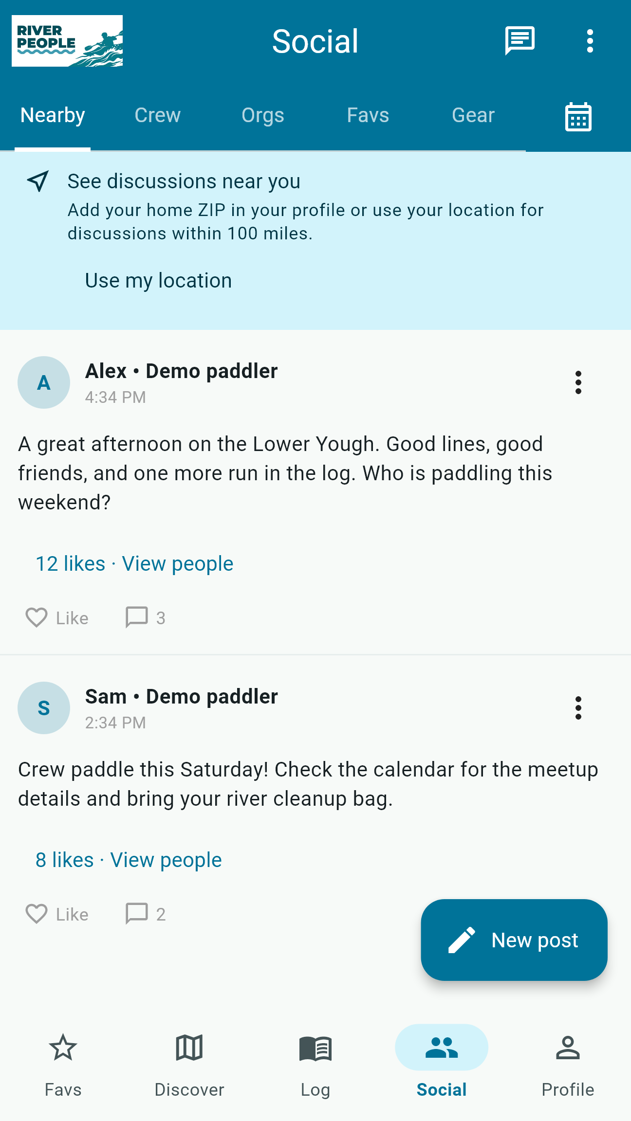 Keep up with your paddling community.